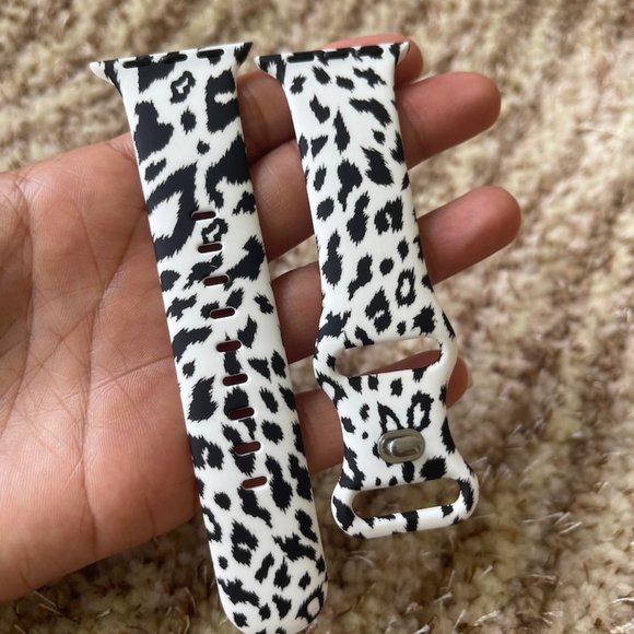 (Only Band) Leopard Band Compatible with apple watch Strap 38mm/40mm/42mm/44mm - Picture 3 of 4